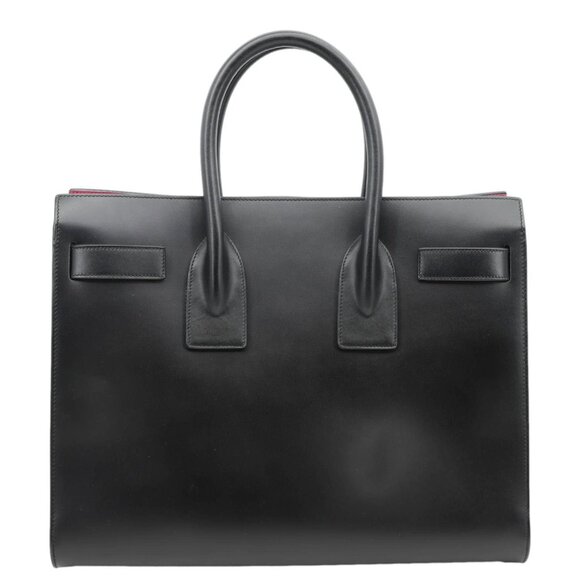 Yves Saint Laurent  Sac de Jour Small Leather Satchel Shoulder Bag Black - Picture 3 of 11